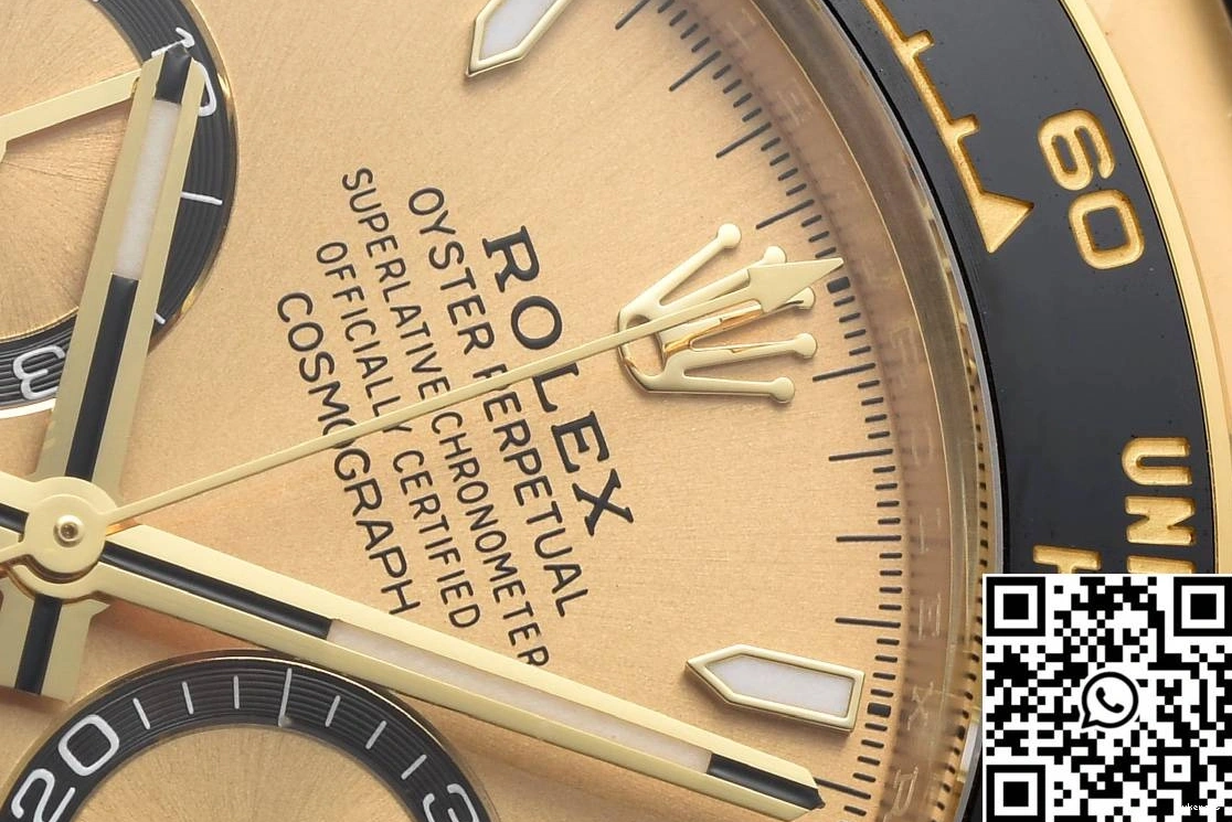 M126518 Factory Clean Black Cosmograph Dial Rolex Bezel Yellow Daytona 0422